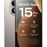 Mobiiltelefon Xiaomi Redmi Note 15 Pro 5G 256GB 6.83-tolline AMOLED