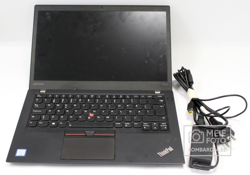 Sülearvuti Lenovo Thinkpad T470s 8GB RAM 512GB SSD