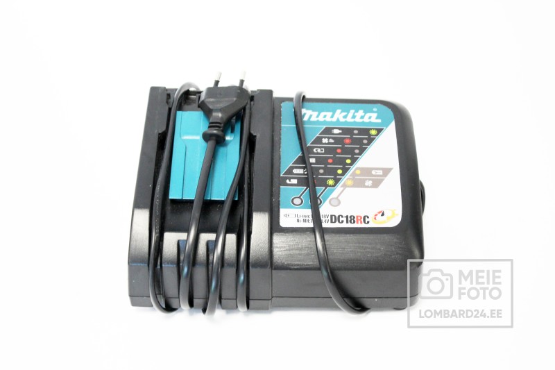 Laadija Makita DC18RC 7.2V-18V Li-ion