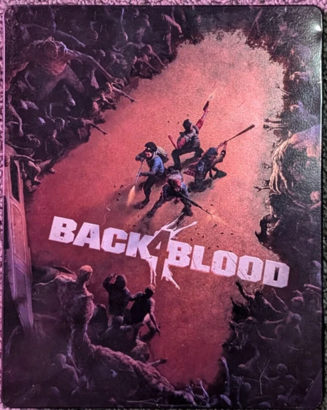 Xbox one Back 4 Blood , metal case