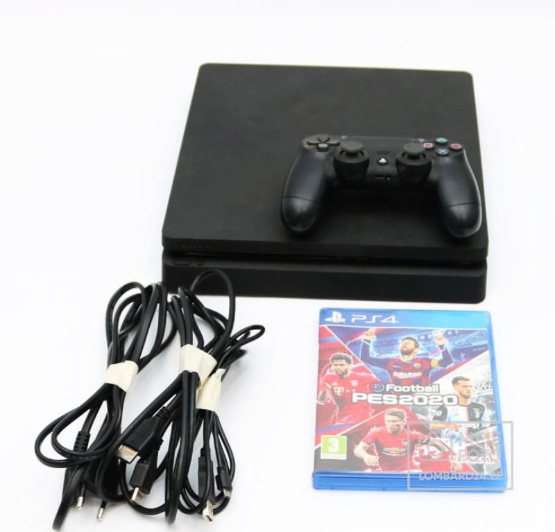 Mängukonsool PlayStation 4 Slim 1TB + PS4 Football PES2020 mäng