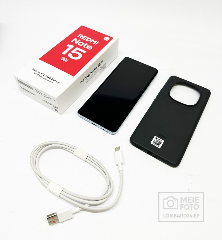 Mobiiltelefon Redmi Note 15 5G 128GB 6GB RAM