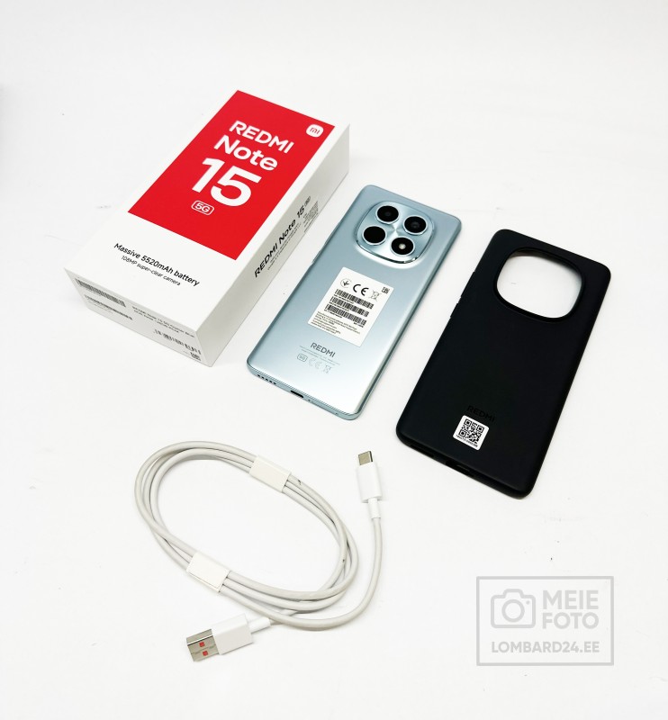 Mobiiltelefon Redmi Note 15 5G 128GB 6GB RAM
