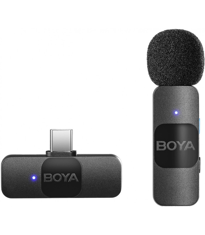 Mikrofon Boya by-v10 1-inimese võtted USB-C vastuvõtja