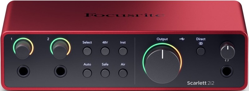 Helikaart Focusrite Scarlett 2i2 4th Gen 24-bit/192kHz