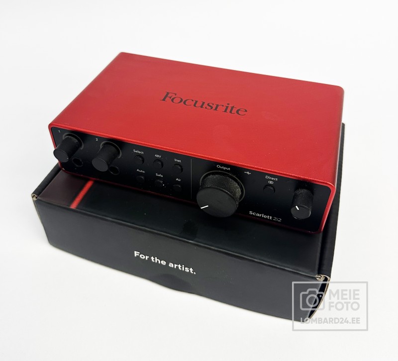 Helikaart Focusrite Scarlett 2i2 4th Gen 24-bit/192kHz