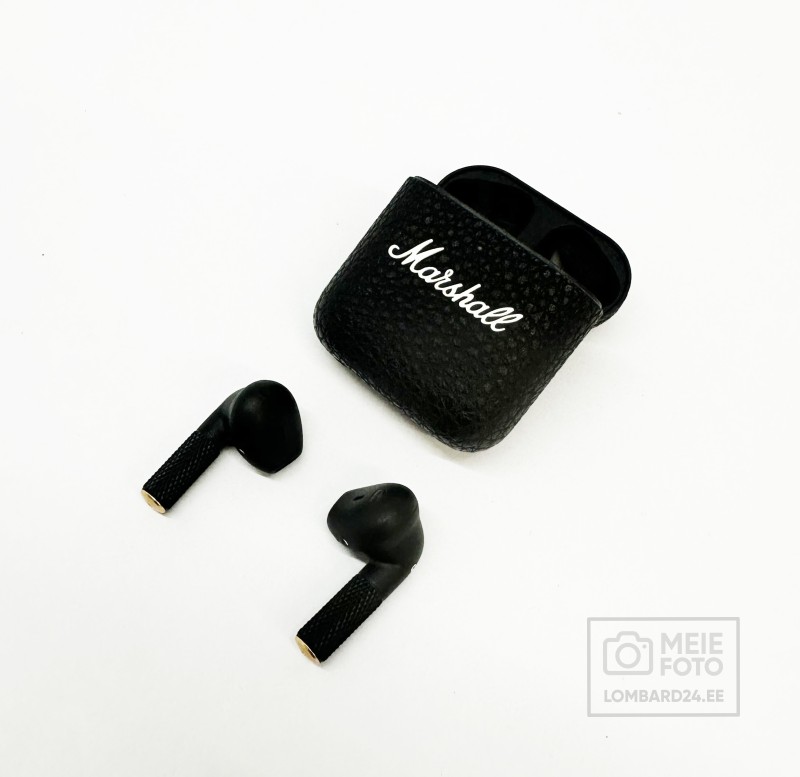 True wireless kõrvaklapid Marshall Minor IV 7h aku, 30h kokku