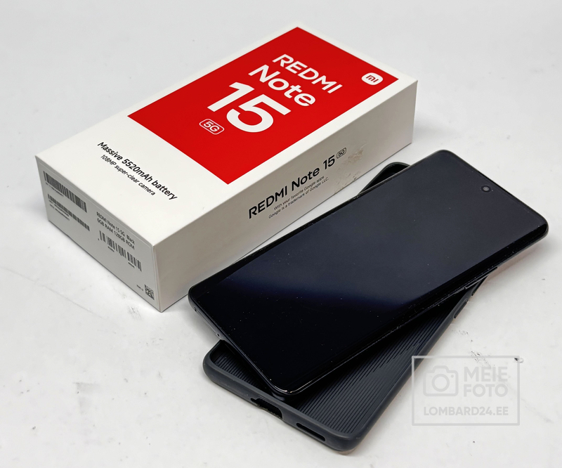 Mobiiltelefon Redmi Note 15 5G 128GB 108MP 5520mAh