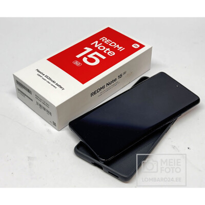 Mobiiltelefon Redmi Note 15 5G 128GB 108MP 5520mAh