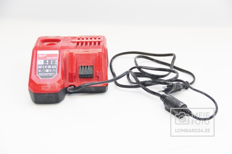 Laadija Milwaukee M12-18FC kiirlaadimine 6 A