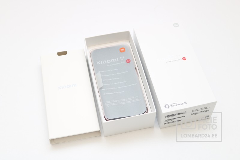 Mobiiltelefon Xiaomi 17 512GB 12GB RAM