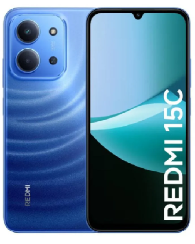 Mobiiltelefon Redmi 15C 128GB 4GB RAM 6.9-tolli 6000mAh