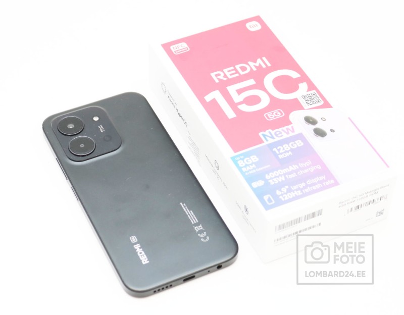 Mobiiltelefon Xiaomi Redmi 15C 5G 128GB