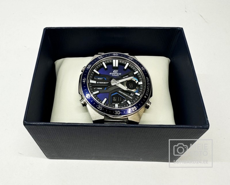 Kell Casio Edifice EFV-C110 roostevaba teras mineraalklaas