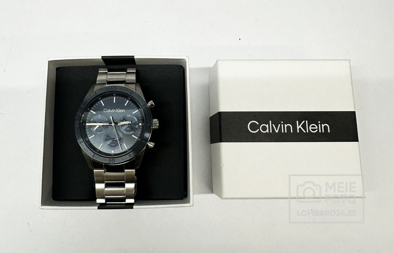 Meeste käekell Calvin Klein 25200556 teras sinine sihver