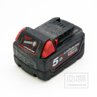 Aku Milwaukee M18 5.0Ah 18V Liitium-ioon