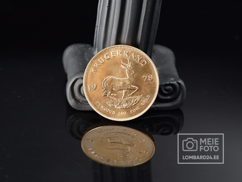 Kuldne münt 1978 Krugerrand 1oz 22k