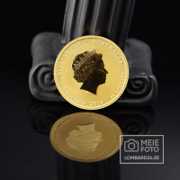 Münt 50 Dollarit Elizabeth II 1/2 oz .9999 kuld