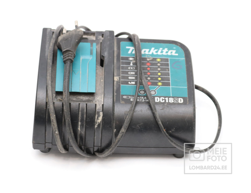 Laadija Makita DC18SD 14.4V/18V