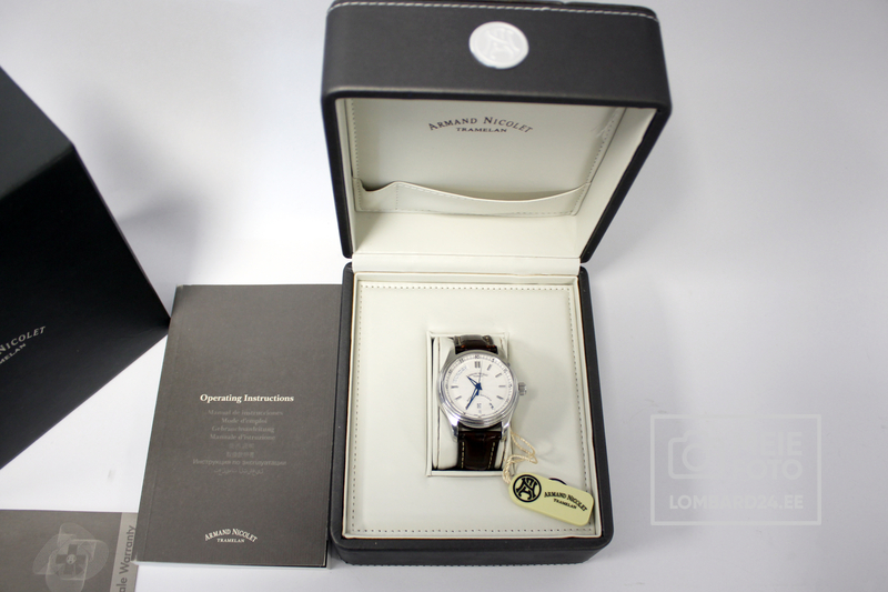 Kell Armand Nicolet Tramelan M02 Day Date roostevaba teras automaatne