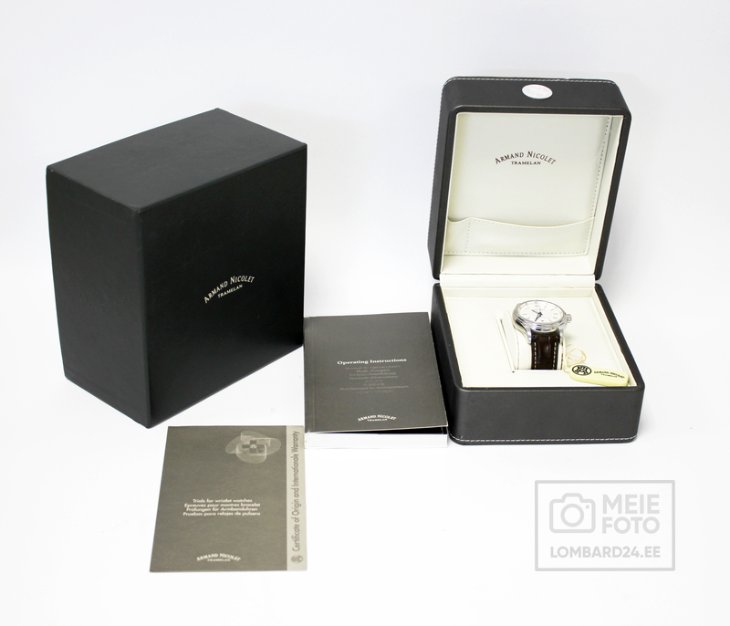 Kell Armand Nicolet Tramelan M02 Day Date roostevaba teras automaatne