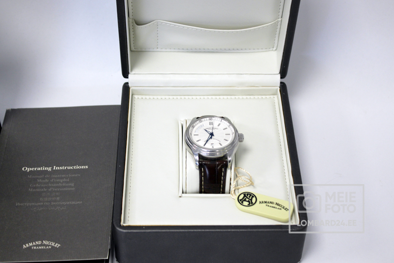 Kell Armand Nicolet Tramelan M02 Day Date roostevaba teras automaatne