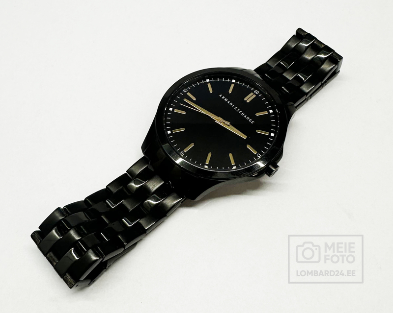 Kell Armani Exchange Hampton AX2144 teras must sihverplaat
