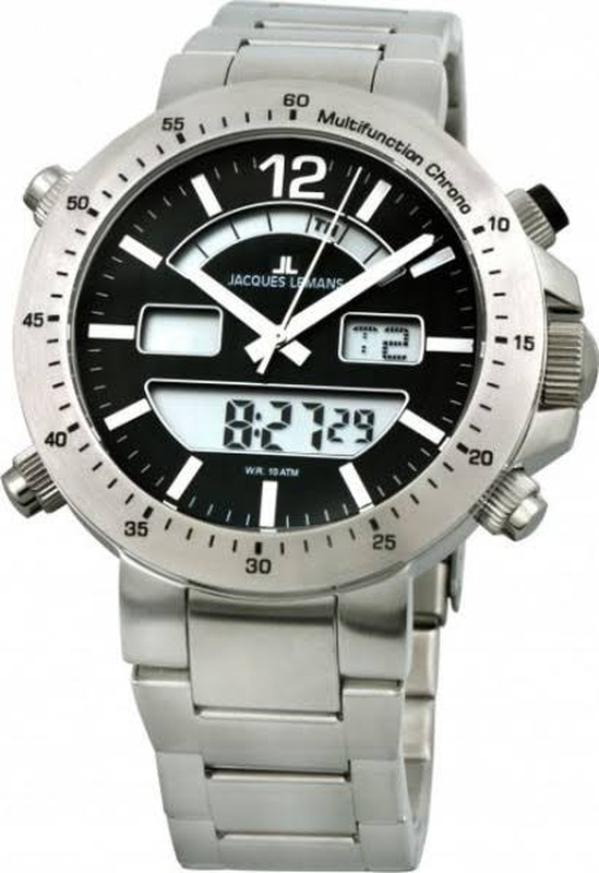 Kell Jacques Lemans 46 mm roostevaba teras
