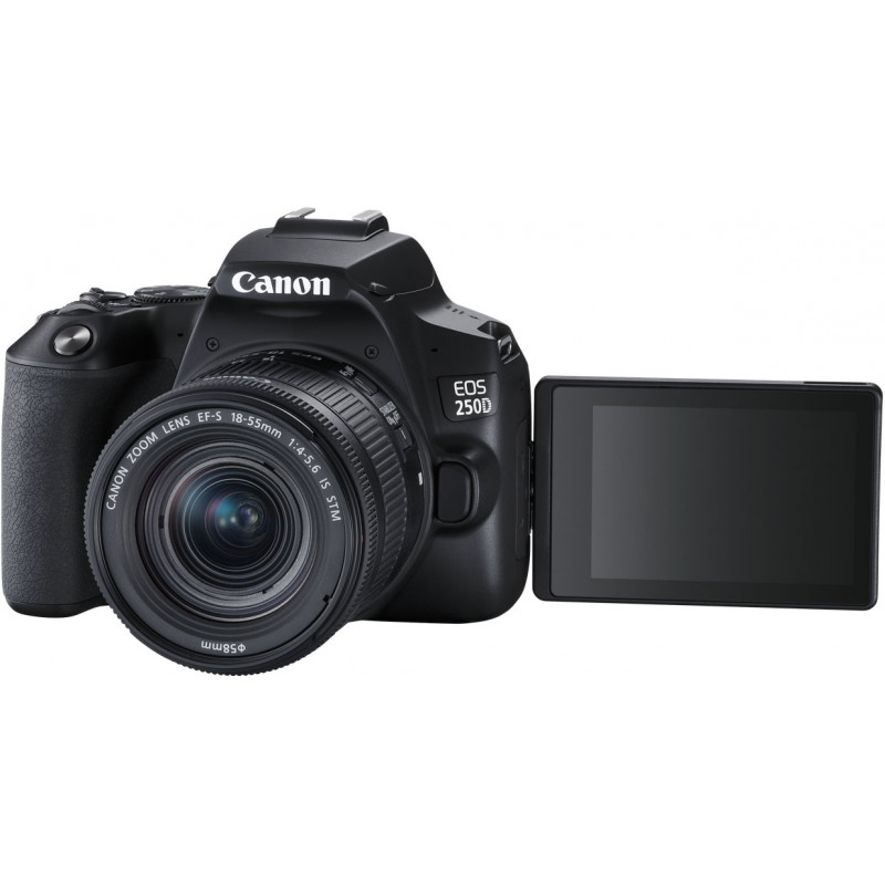 Kamera Canon EOS 250D + 18-55mm Kit 24.1MP 4K UHD