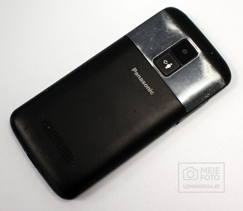 Mobiiltelefon Panasonic KX-TU160 suur ekraan, suured nupud, SOS