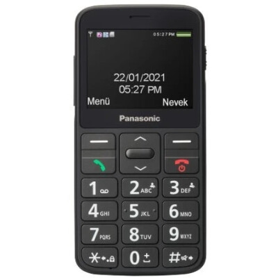 Mobiiltelefon Panasonic KX-TU160 suur ekraan, suured nupud, SOS