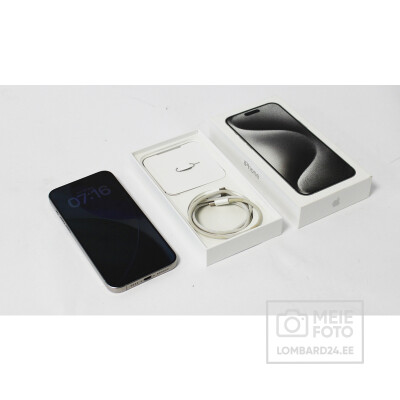 Mobiiltelefon iPhone 15 Pro Max 256GB 6,7-tolline titaan