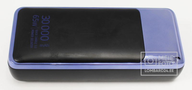 Välislaadija Rivacase VA1080 30000mAh 65W LCD