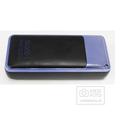 Välislaadija Rivacase VA1080 30000mAh 65W LCD