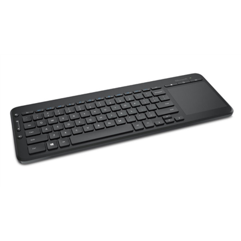 Klaviatuur Microsoft All-in-One Media Keyboard puuteplaat kiirklahvid