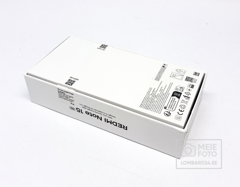 Mobiiltelefon Xiaomi Redmi Note 15 5g 128GB 6GB RAM