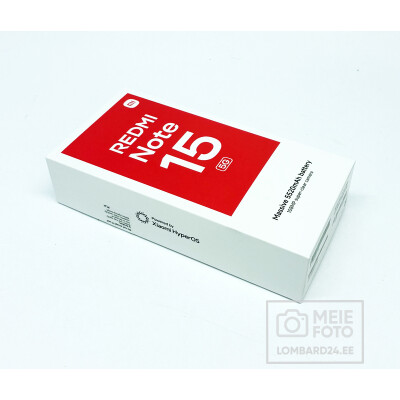 Mobiiltelefon Xiaomi Redmi Note 15 5g 128GB 6GB RAM