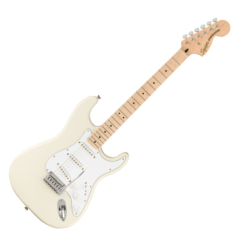 Electric guitar Squier Affinity Series Stratocaster Olympic White