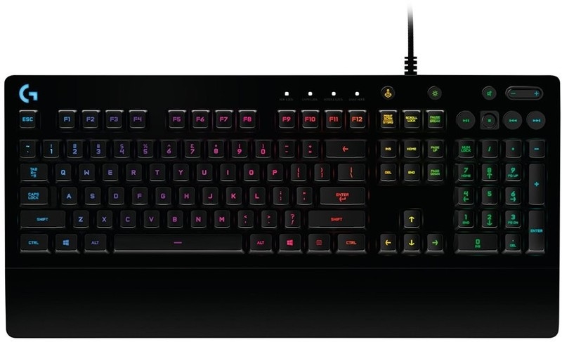 Klaviatuur Logitech G213 RGB taustvalgustus