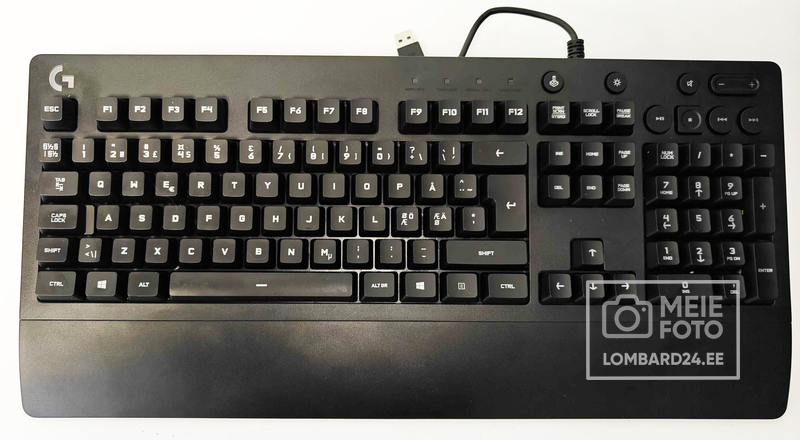 Klaviatuur Logitech G213 RGB taustvalgustus