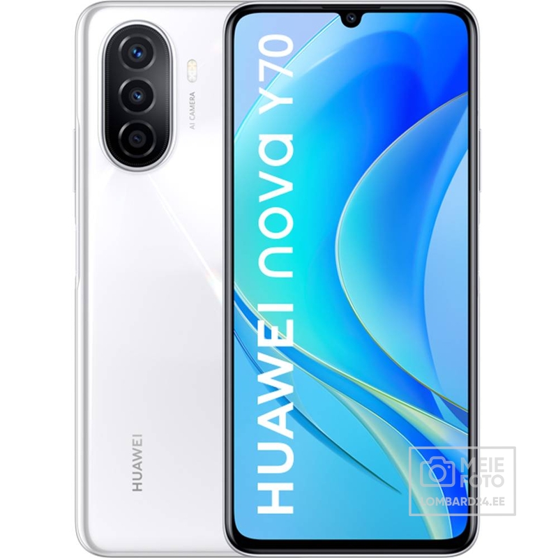 Mobiiltelefon Huawei Nova Y70 128GB 6.75-tolli 6000mAh