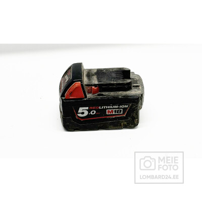 Aku Milwaukee M18 5.0Ah 18V