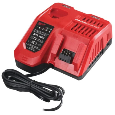 Laadija Milwaukee M12-18FC 6A kiirlaadimine