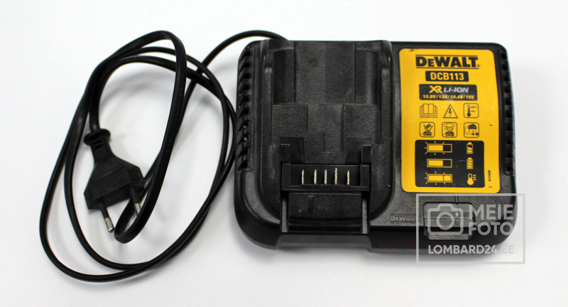 Laadija Dewalt DCB113 10.8-18V 2.5A