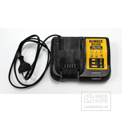 Laadija Dewalt DCB113 10.8-18V 2.5A