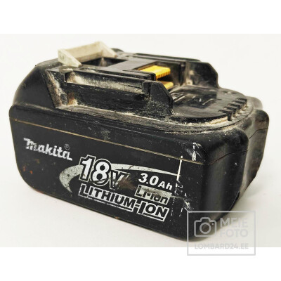 Tööriista aku Makita 18V 3.0Ah