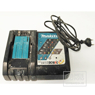 Laadija Makita DC18RC 18V Li-ION 6.0 Ah