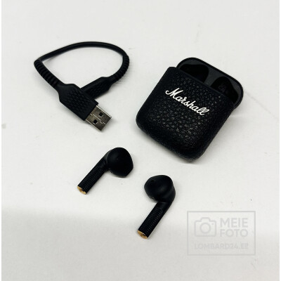 Kõrvaklapid Marshall Minor III Bluetooth 5.2 juhtmevaba laadimine