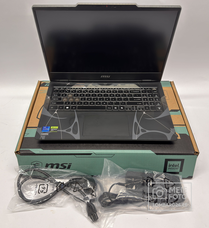 Sülearvuti MSI Cyborg 15 B13WEKG 16GB RAM 512GB SSD RTX 5050