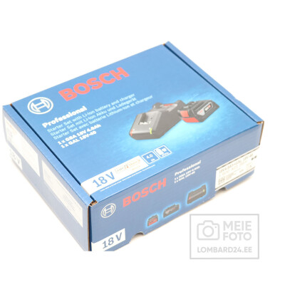 Tööriistabaterii Bosch GBA 18V 4.0Ah + GAL 18V-40
